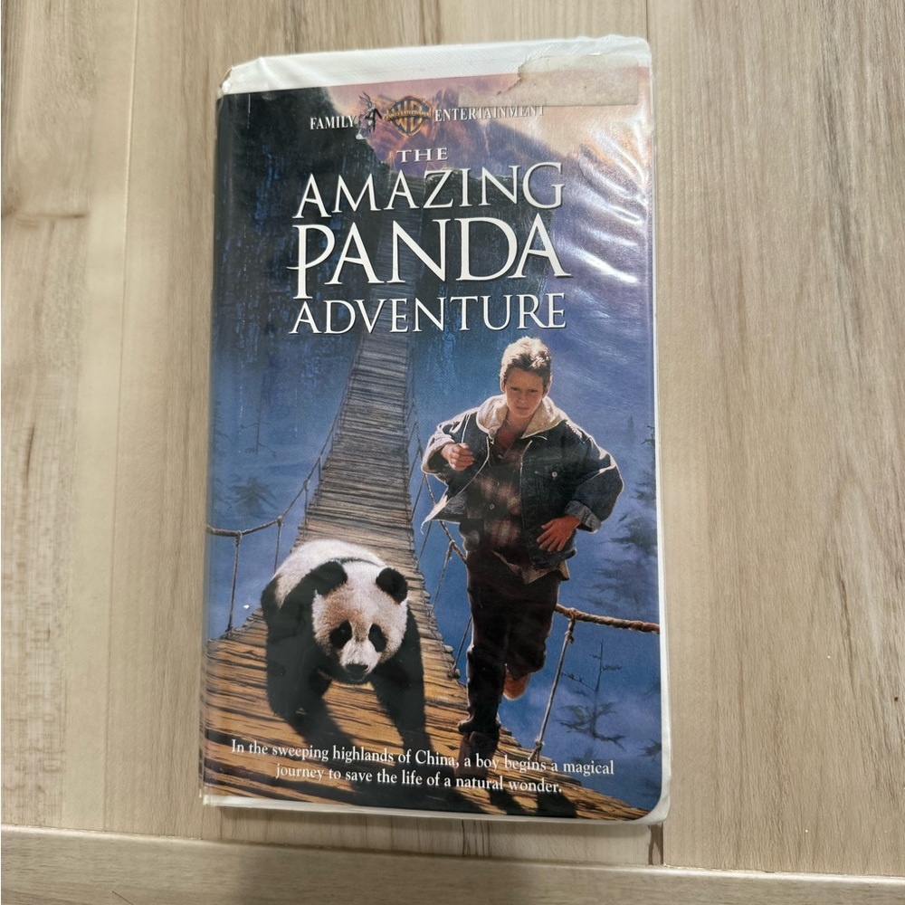 The Amazing Panda Adventure VHS
